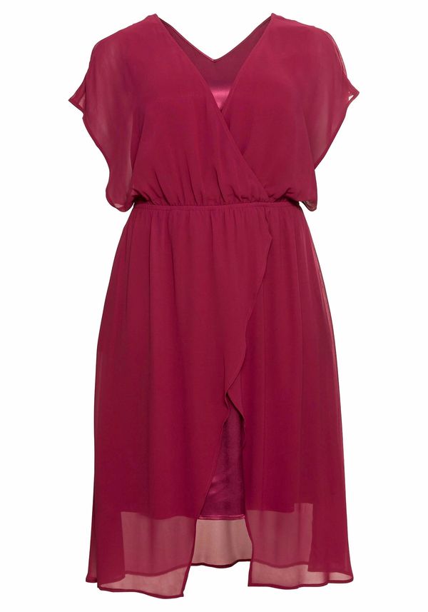 SHEEGO SHEEGO Рокля за коктейл  малина