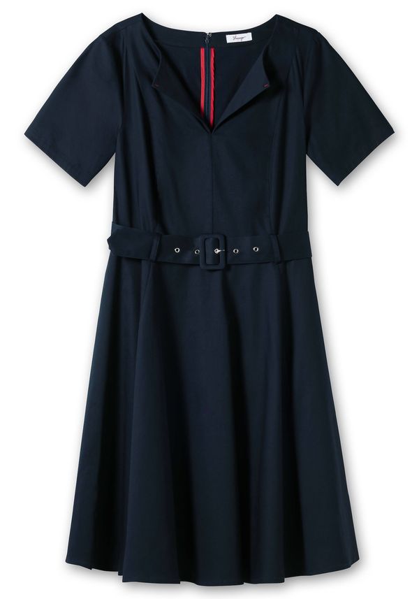 SHEEGO SHEEGO Рокля за коктейл  нощно синьо