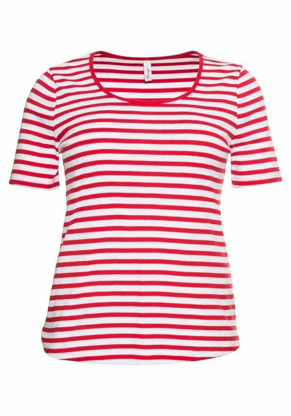 SHEEGO SHEEGO Тениска  червено / бяло