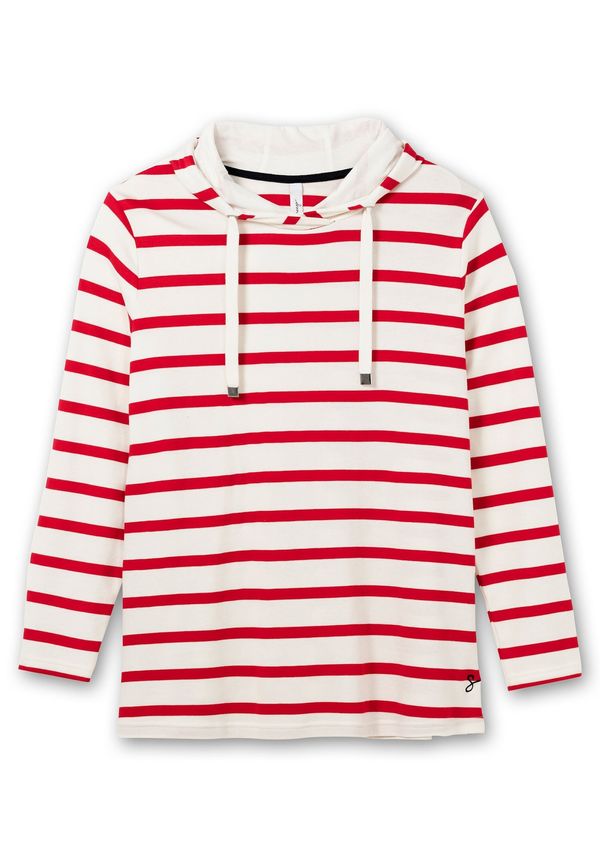 SHEEGO SHEEGO Тениска  червено / мръсно бяло