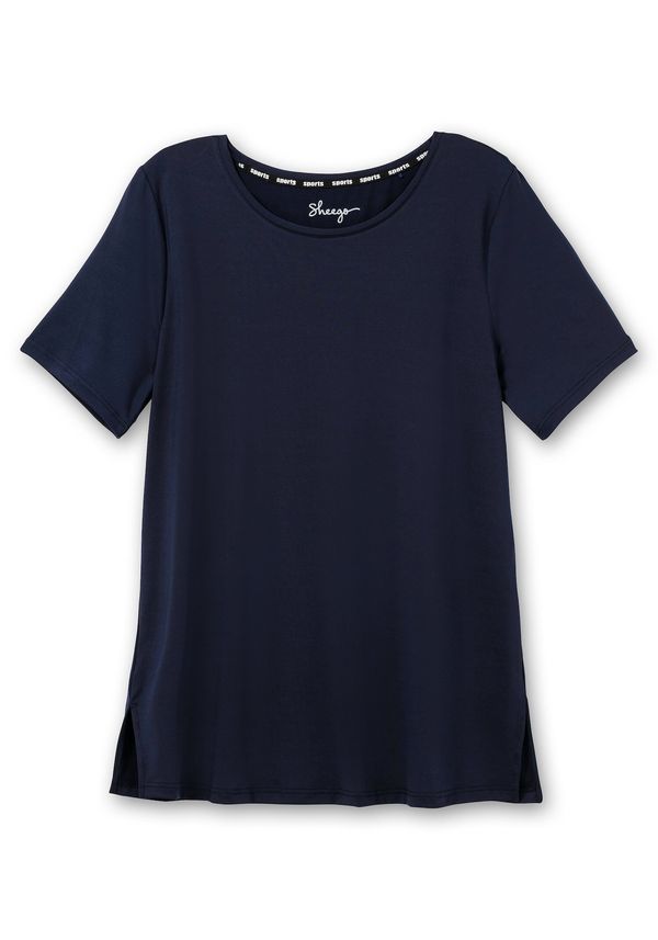 SHEEGO SHEEGO Тениска  морскосиньо / бяло