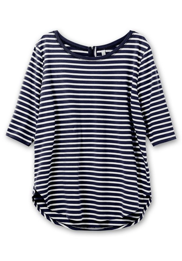 SHEEGO SHEEGO Тениска  морскосиньо / бяло