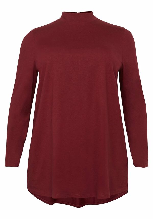 SHEEGO SHEEGO Тениска  винено червено