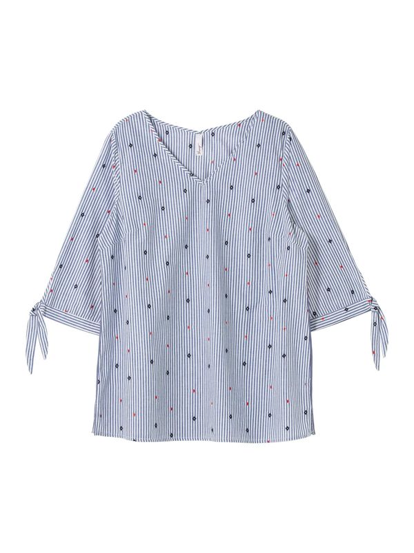 SHEEGO SHEEGO Туника  синьо / червено / бяло