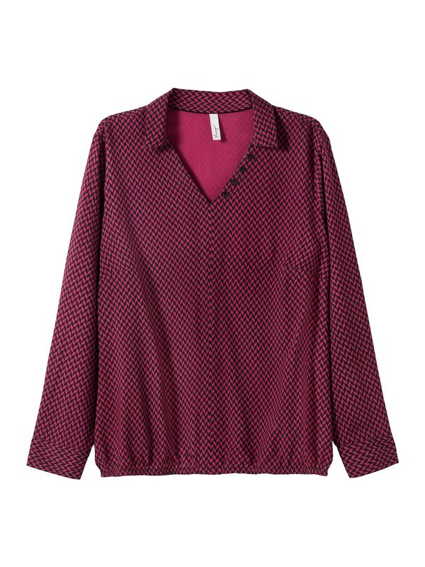 SHEEGO SHEEGO Туника  винено червено / черно