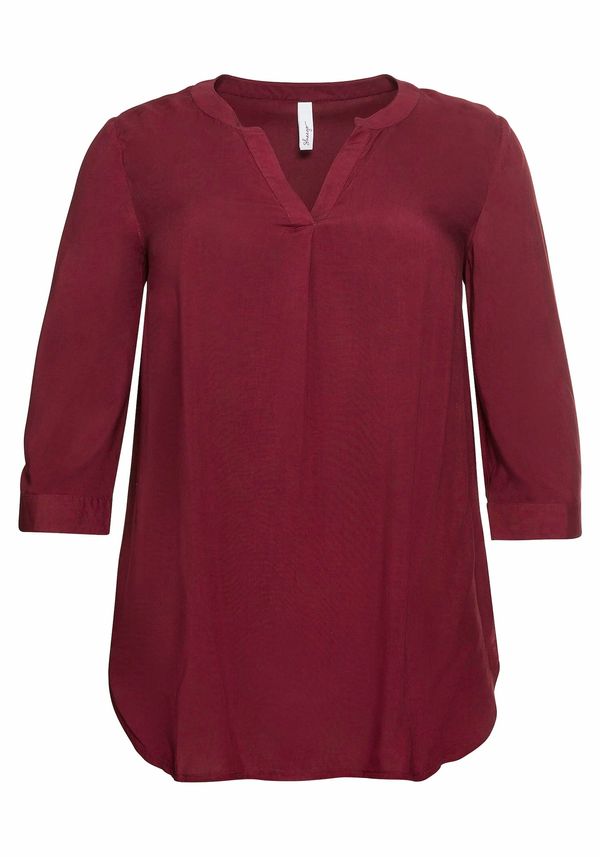 SHEEGO SHEEGO Туника  винено червено