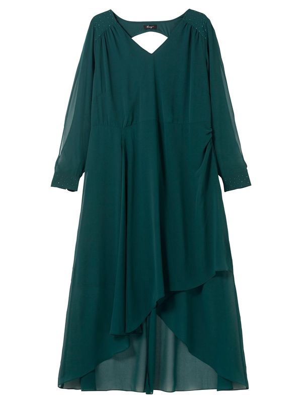 SHEEGO SHEEGO Вечерна рокля  тъмнозелено