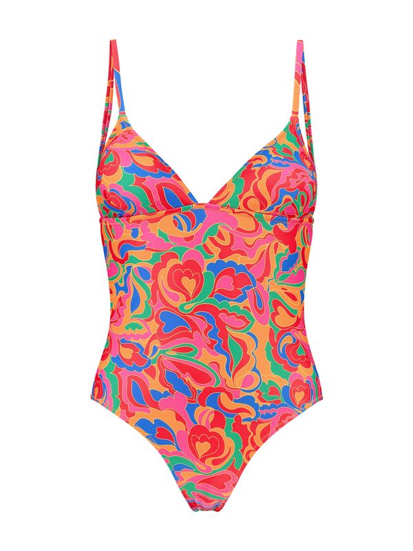 Shiwi Shiwi Бански костюм 'ROWY'  киви / мандарина / светлорозово / ярко червено