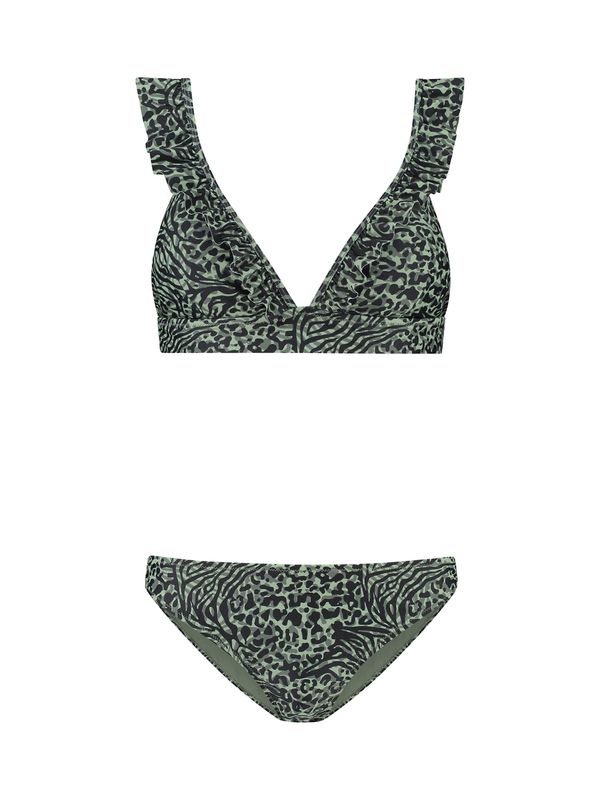 Shiwi Shiwi Бански тип бикини 'BOBBY'  нефритено зелено / пастелно зелено / черно