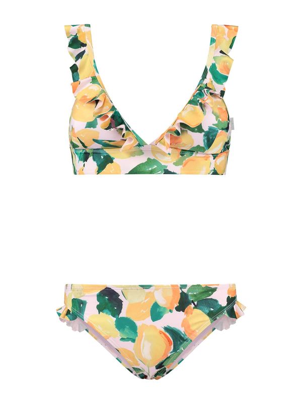 Shiwi Shiwi Бански тип бикини 'BOBBY'  жълто / тъмнозелено / бяло