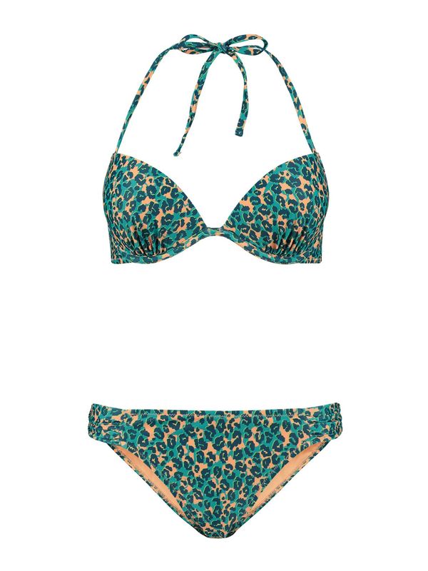 Shiwi Shiwi Бански тип бикини 'LUCA'  нощно синьо / петрол / кайсия