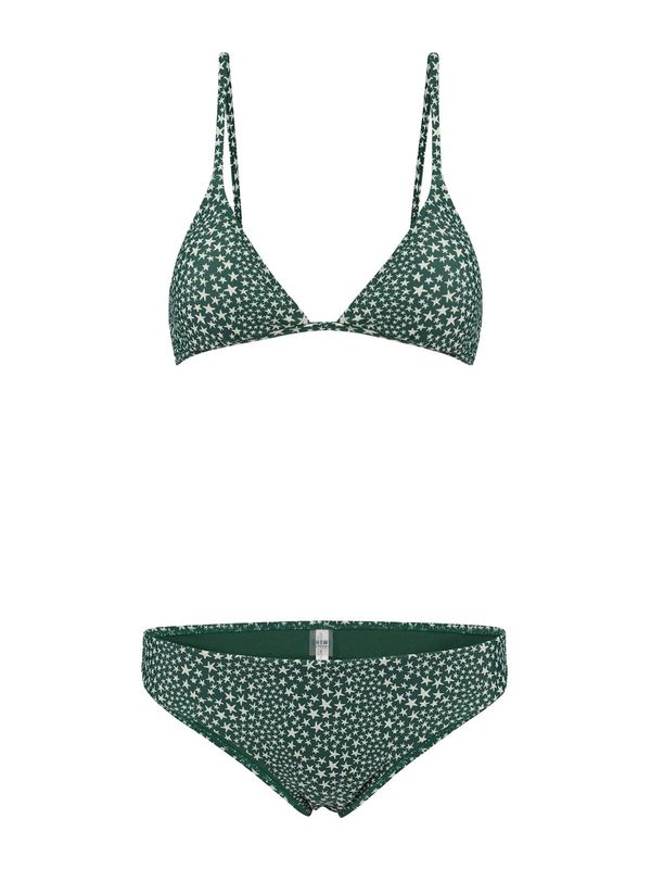 Shiwi Shiwi Бански тип бикини 'Tuvalu Romy'  тъмнозелено / бяло