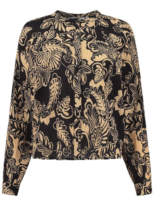 Shiwi Shiwi Блуза 'Plymouth'  камел / черно