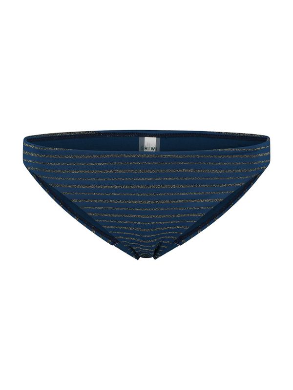 Shiwi Shiwi Долнище на бански тип бикини  тъмносиньо / злато