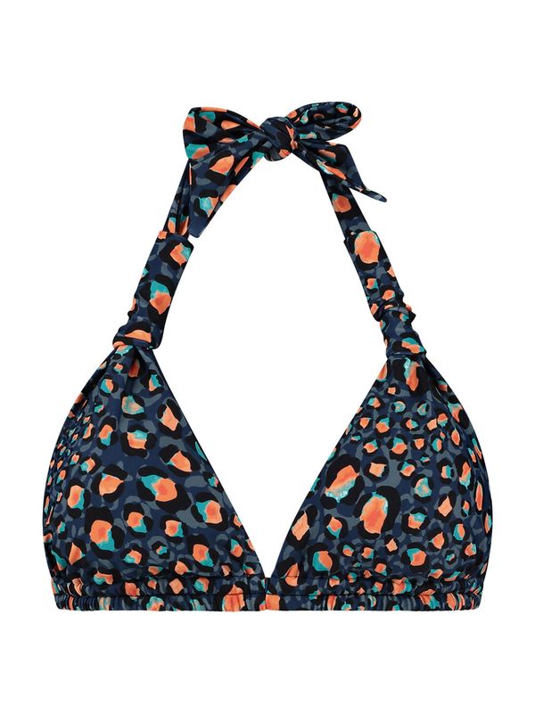 Shiwi Shiwi Горнище на бански  нейви синьо / тюркоазен / светлооранжево / черно