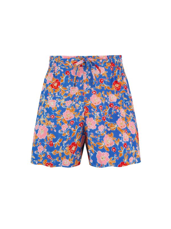 Shiwi Shiwi Панталон 'ARIZONA'  синьо / оранжево / бледорозово / тъмночервено / бяло