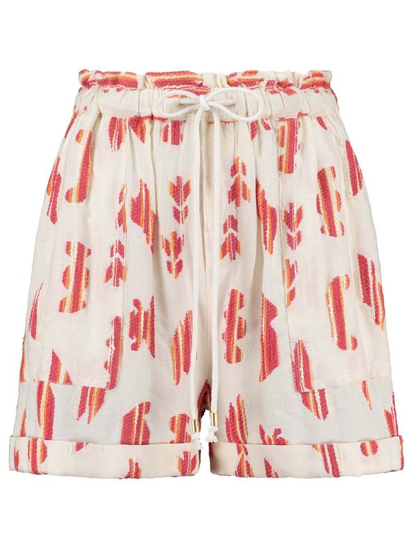 Shiwi Shiwi Панталон 'Marrakech'  оранжево / пастелно червено / бяло / естествено бяло