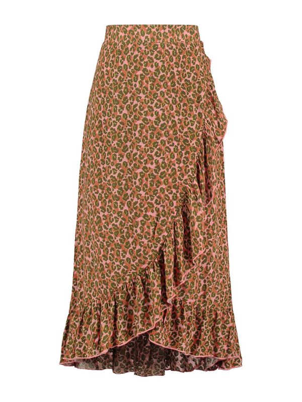 Shiwi Shiwi Пола 'LOMBOK'  маслина / тъмно коралово / светлорозово