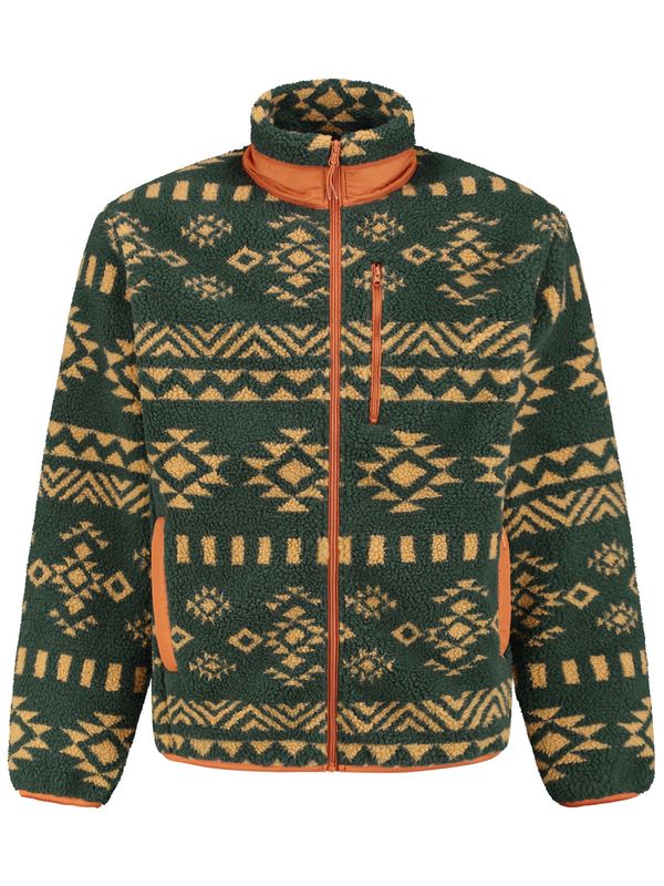 Shiwi Shiwi Преходно яке  карамел / тъмнозелено