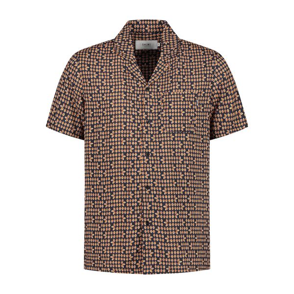 Shiwi Shiwi Риза 'Kernel'  тъмнооранжево / черно / бяло