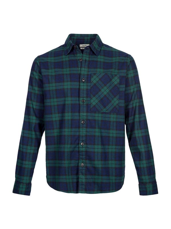 Shiwi Shiwi Риза 'Luke'  синьо / зелено / черно