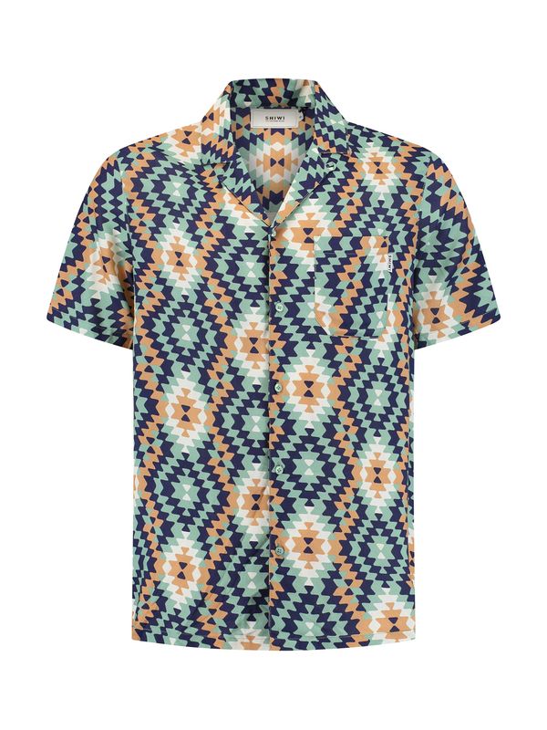 Shiwi Shiwi Риза 'SHIWI LEAVES'  зелено / пъстро