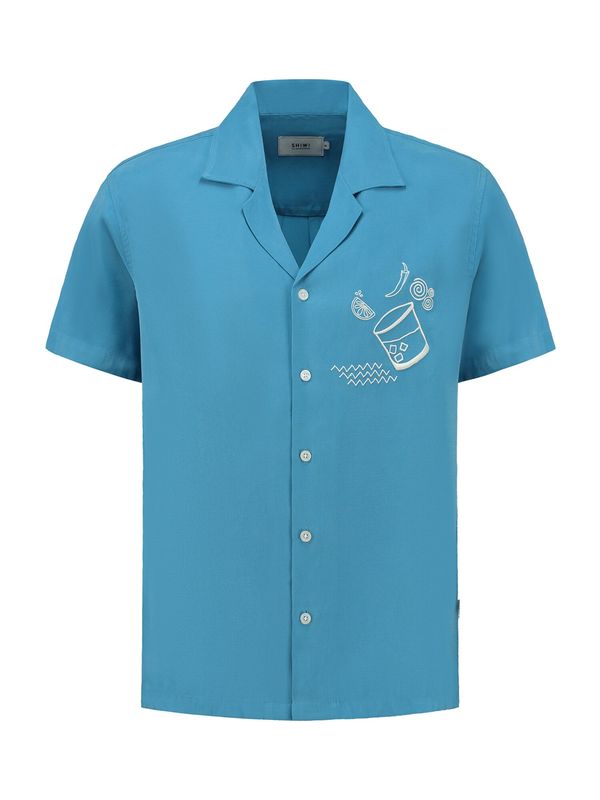 Shiwi Shiwi Риза  синьо / бяло