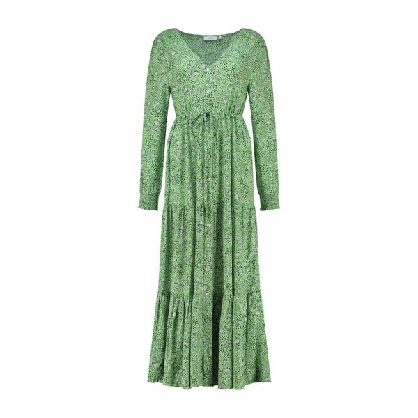 Shiwi Shiwi Рокля 'Azores'  зелено / черно / бяло