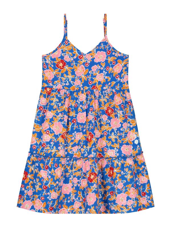 Shiwi Shiwi Рокля 'JAKARTA'  кралско синьо / оранжево / бледорозово / ярко червено / бяло