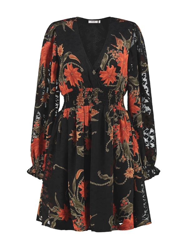 Shiwi Shiwi Рокля 'Savaneta'  каки / маслина / тъмно коралово / черно