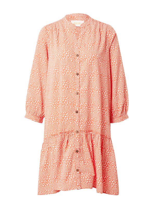 Shiwi Shiwi Рокля тип риза 'Tuvalu'  корал / бяло