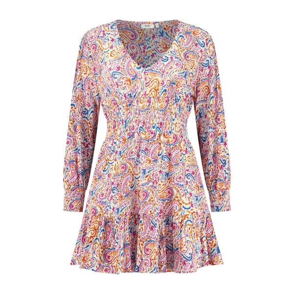 Shiwi Shiwi Рокля 'ZARAGOSA'  синьо / лилав / оранжево / бяло