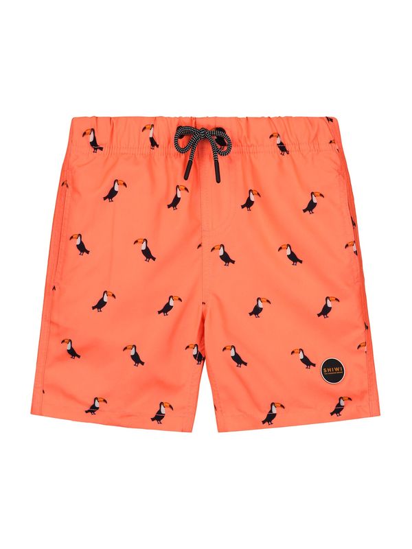 Shiwi Shiwi Шорти за плуване  оранжево / праскова / черно / бяло