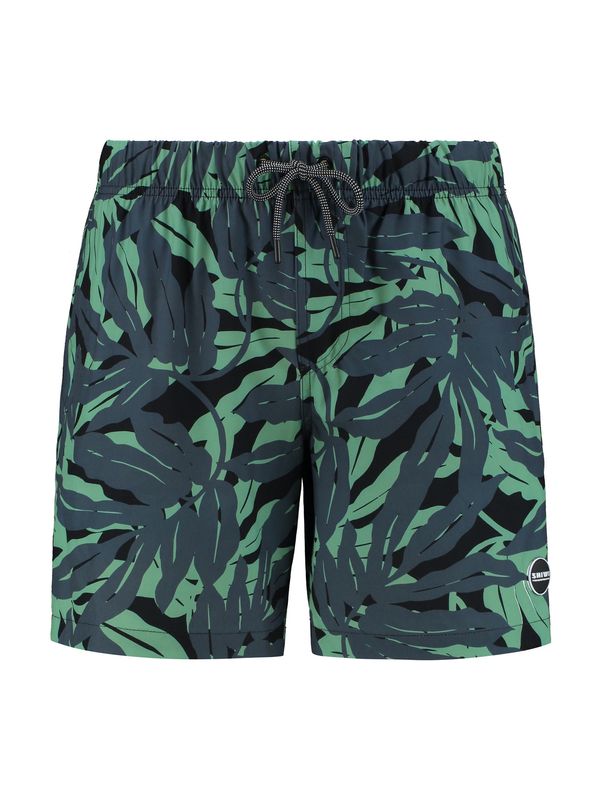 Shiwi Shiwi Шорти за плуване 'palm cove 4-way stretch'  киви / елхово зелено / черно