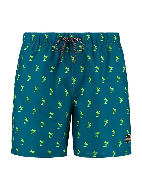 Shiwi Shiwi Шорти за плуване  петрол / неоново зелено / черно