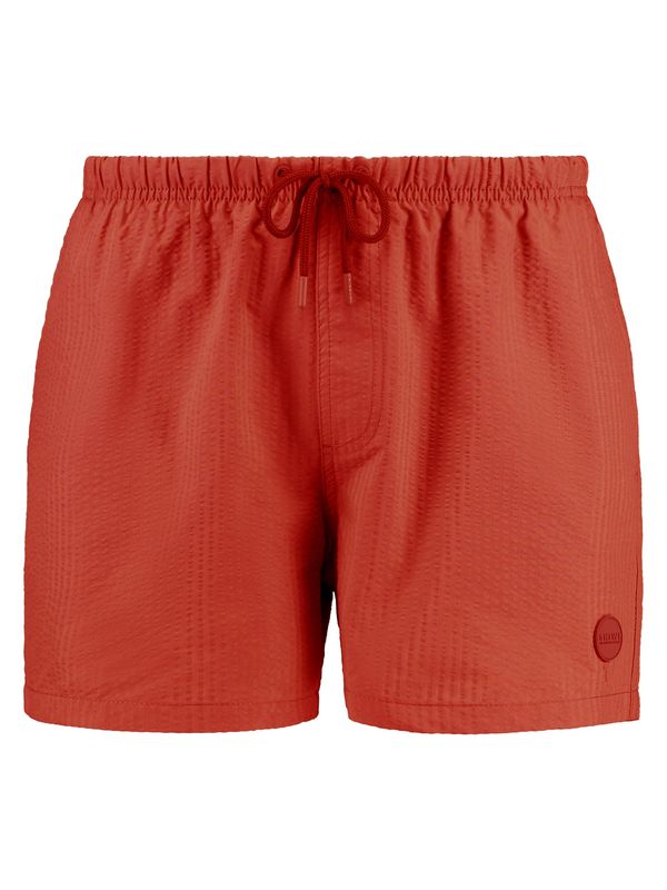 Shiwi Shiwi Шорти за плуване 'Seersucker'  гренадин