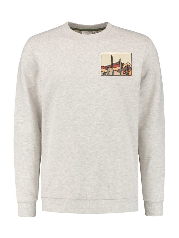 Shiwi Shiwi Суичър  бежово / кафяво / сив меланж / кайсия