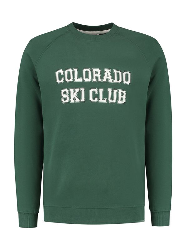 Shiwi Shiwi Суичър 'Colorado'  тъмнозелено / бяло