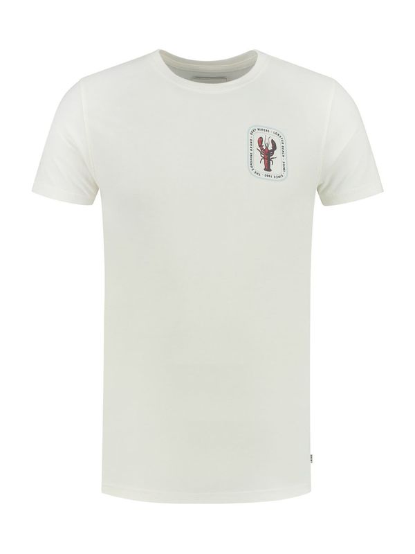 Shiwi Shiwi Тениска 'Lobster beach'  тъмночервено / черно / бяло