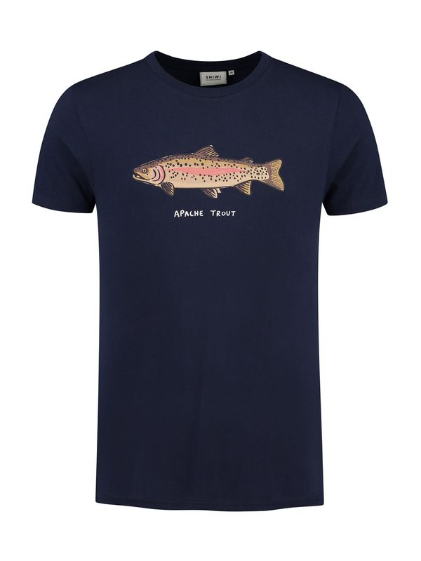 Shiwi Shiwi Тениска  нейви синьо / пъстро