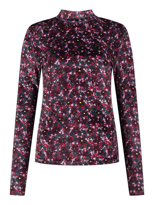 Shiwi Shiwi Тениска 'Vitoria'  нейви синьо / зелено / светлозелено / лилав