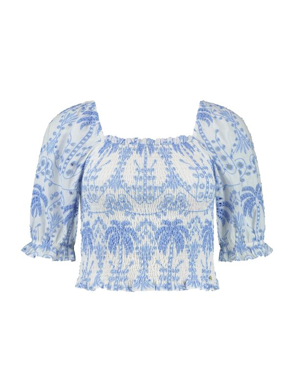 Shiwi Shiwi Топ  синьо / мръсно бяло