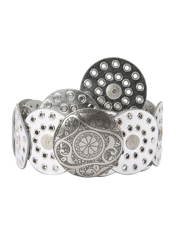 SHYX SHYX Колан 'Tabea'  черно / сребърно / бяло