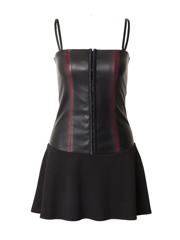 SHYX SHYX Рокля 'Greta'  червено / черно