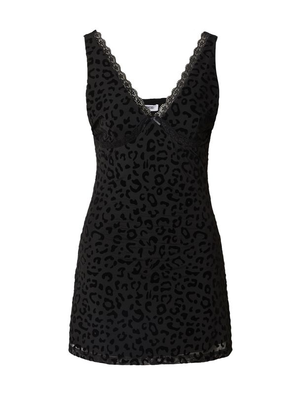 SHYX SHYX Рокля за коктейл 'Samira'  черно / черен меланж