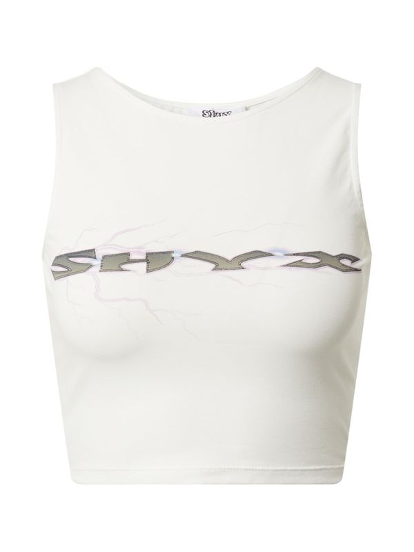 SHYX SHYX Топ 'Drew'  антрацитно черно / светлосиво / светлолилаво / бяло