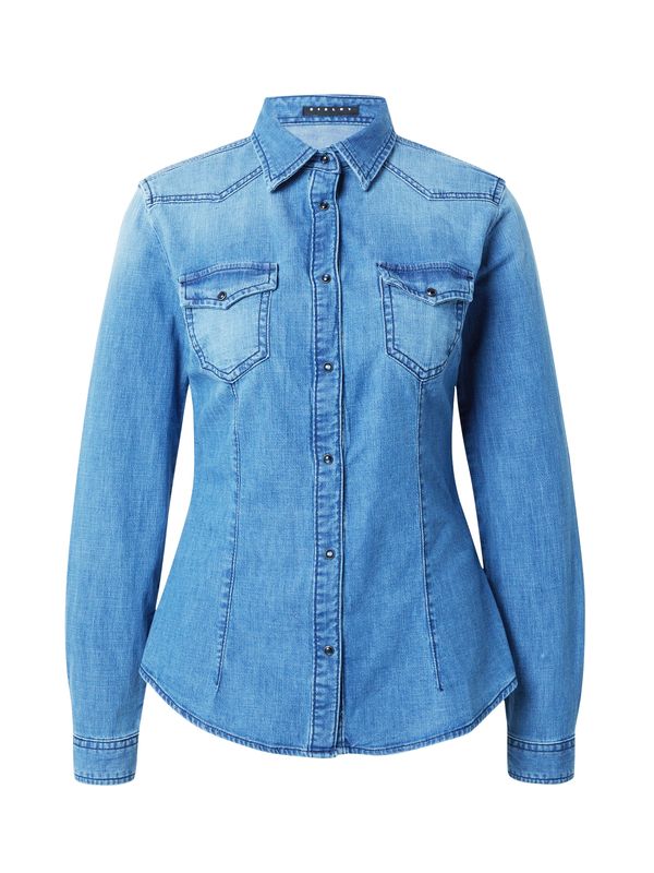 Sisley Sisley Блуза  син деним