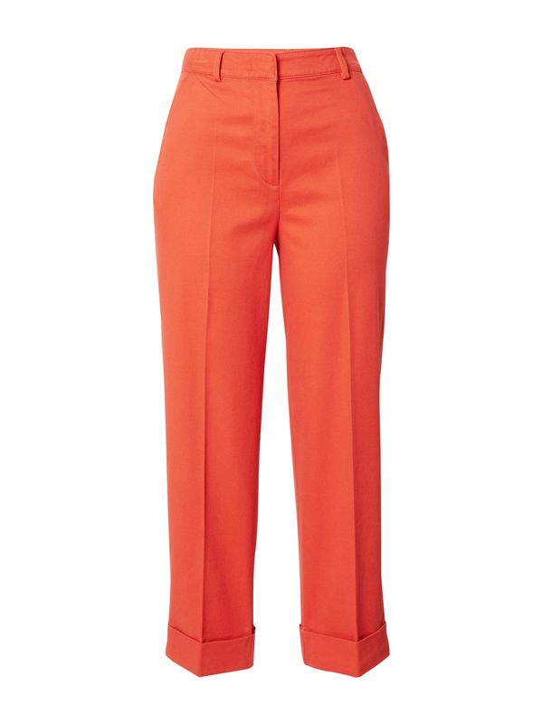 Sisley Sisley Панталон с ръб  оранжево-червено