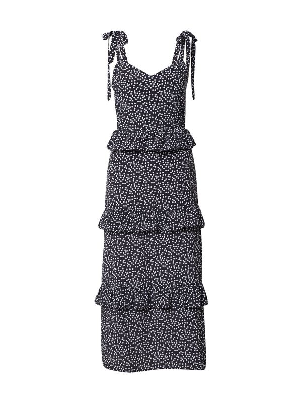 Sistaglam Sistaglam Лятна рокля 'Kia'  тъмносиньо / бяло