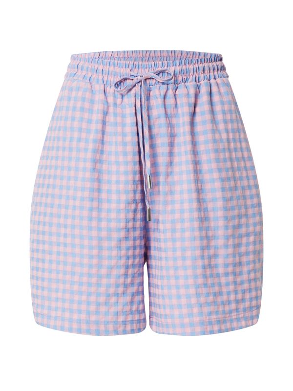 SISTERS POINT SISTERS POINT Панталон 'EZZA'  светлосиньо / бледорозово